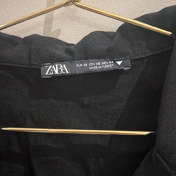 ZARA Collared Top - Picture 3 of 7